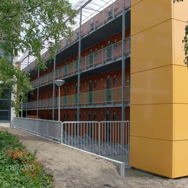 Haag modulárna stavba v Holansku.